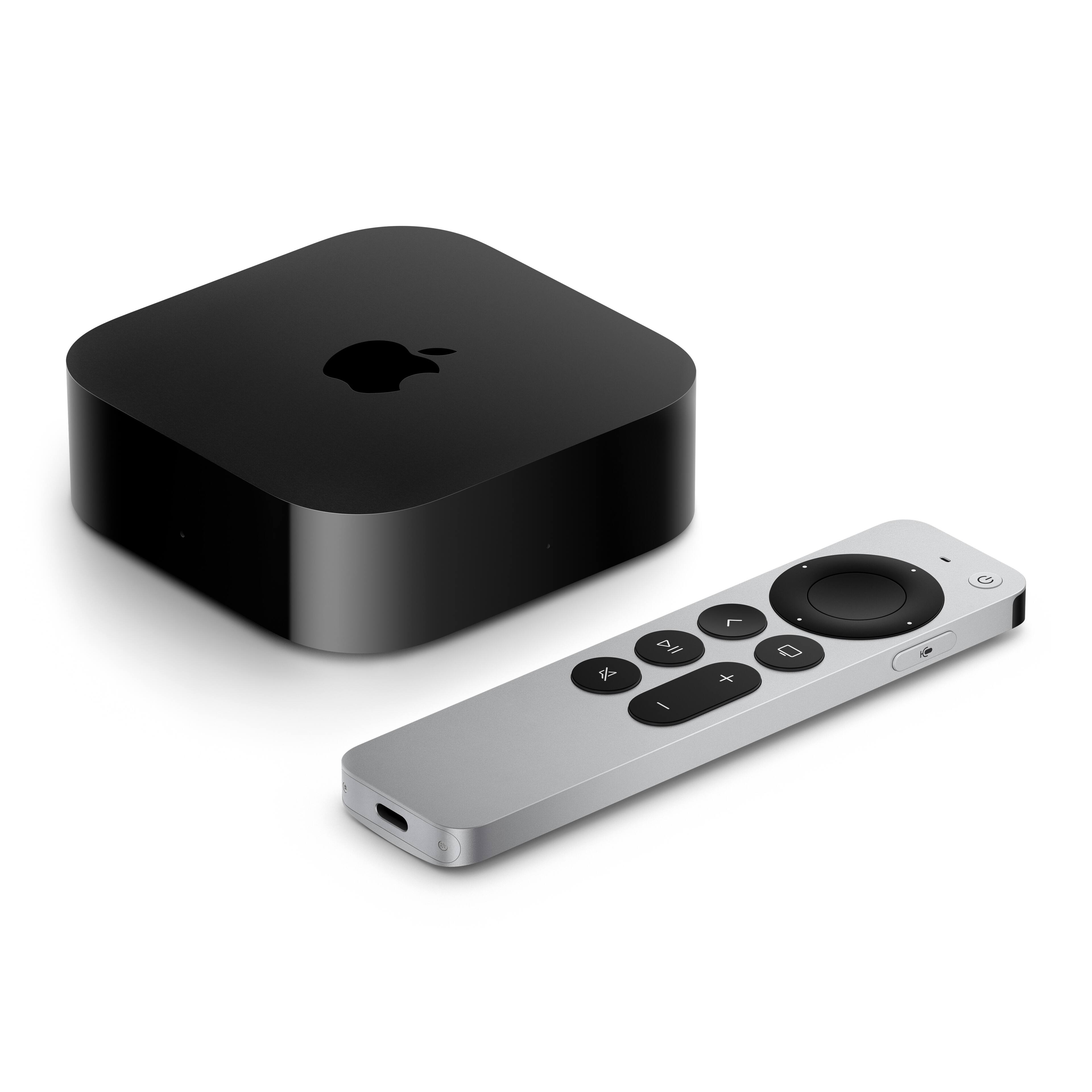 Alt View 1. Apple - Apple TV 4K (4th generation) - Black.