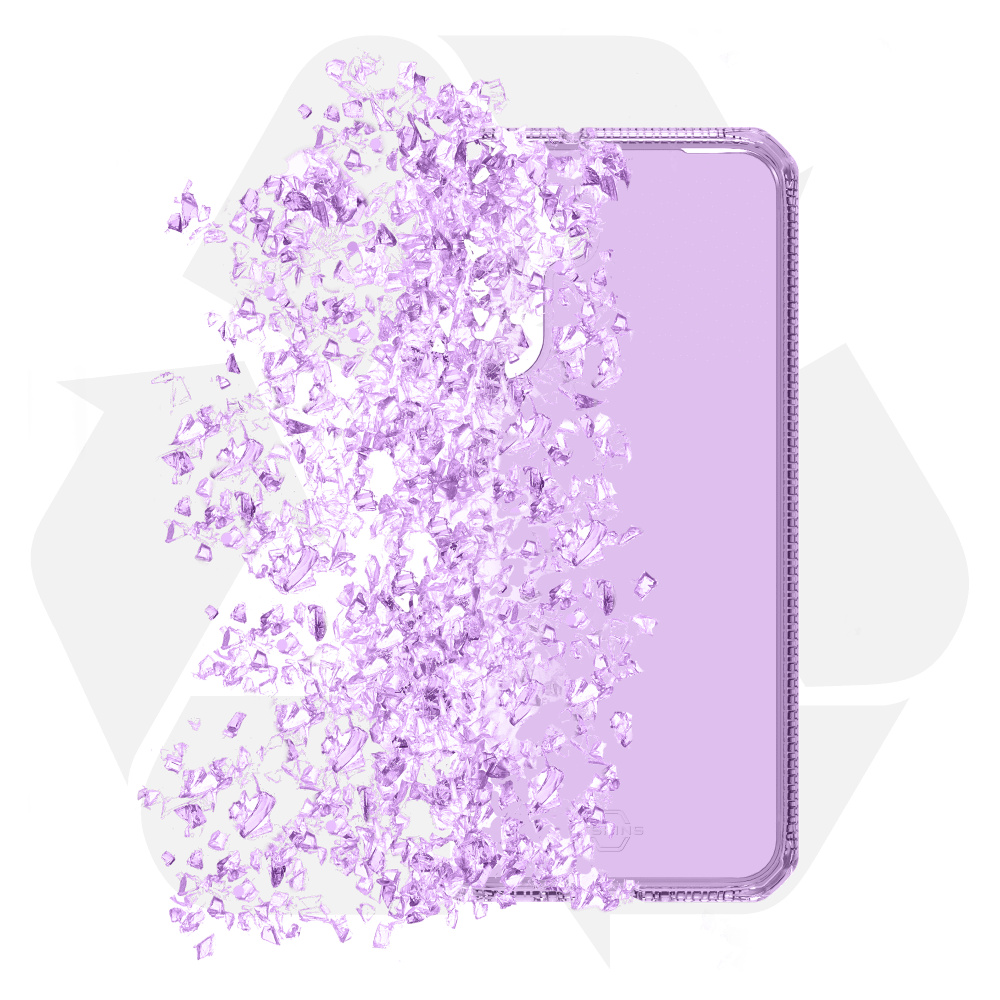 Alt View 7. Itskins - ITSKINS Spectrum_R // Clear Case for Samsung Galaxy A26 - Light Purple - Purple.