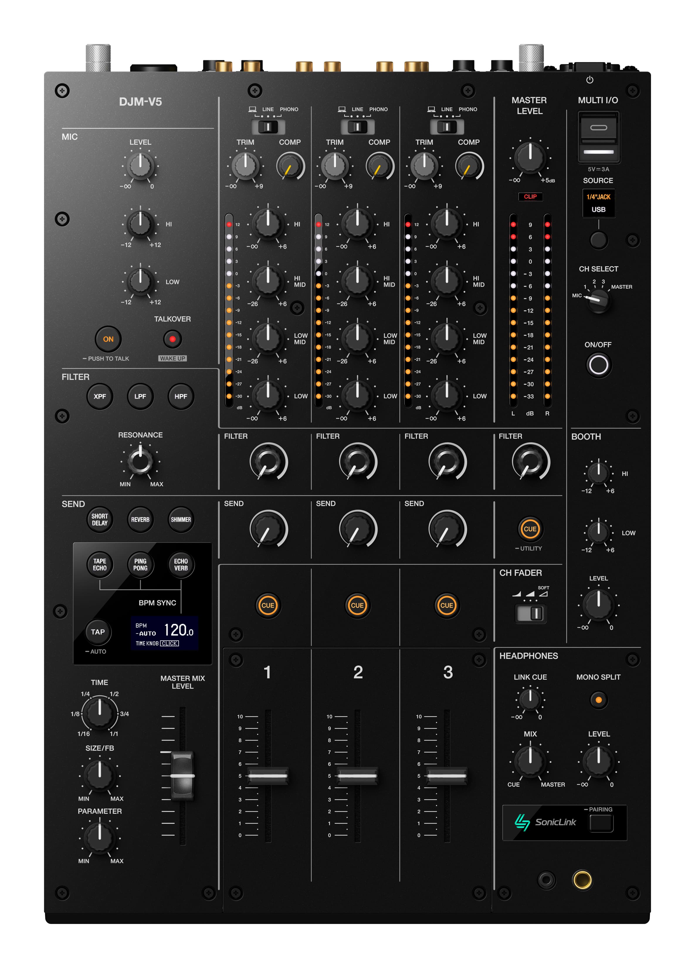 Pioneer DJ CDJ 3000X DJ Player with 10.1 inch Glass Touchscreen