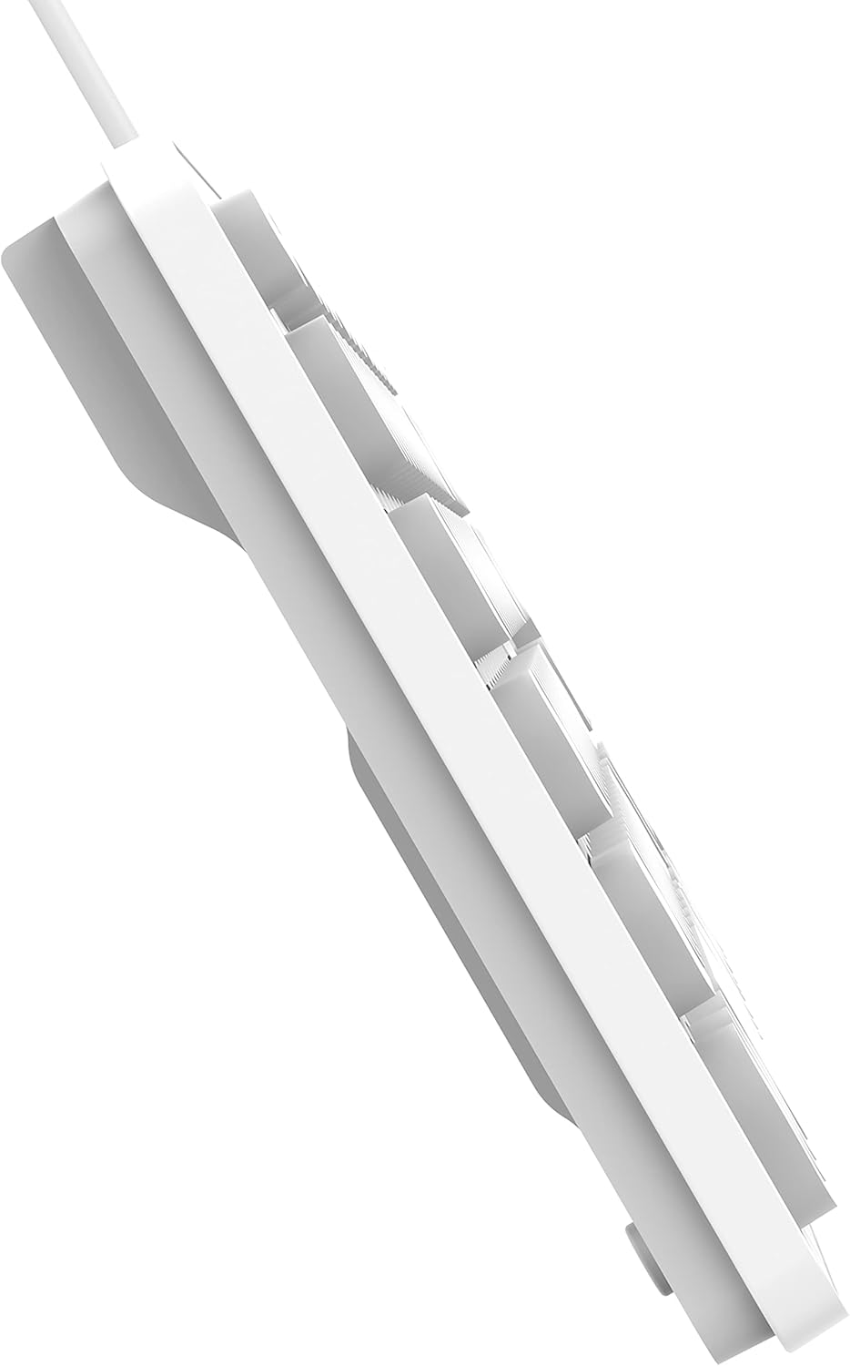 Back. Getttech - Getttech Backlit Keyboard Ignite, White - SKU: GTI-28201B - White.