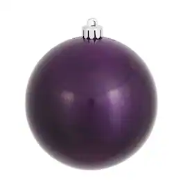 Vickerman - 10" Candy Ball UV Drilled Cap - Plum
