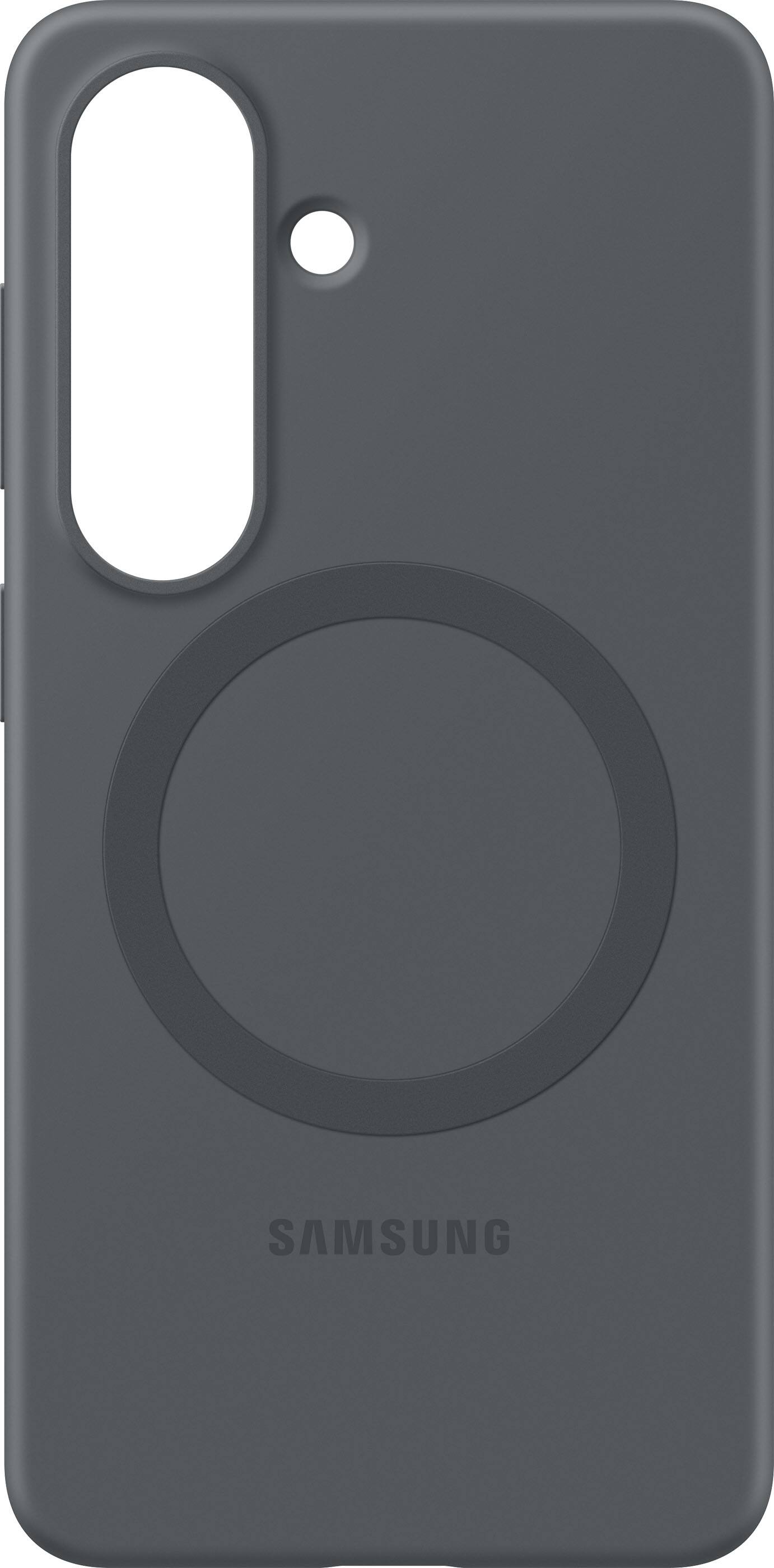 Alt View 13. Samsung - Galaxy S26 Silicone Magnet Case - Black.