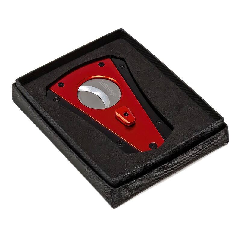 Alt View 1. Prestige - XoticEdge XhaleX (Red & Black) - Red & Black Two Finish.