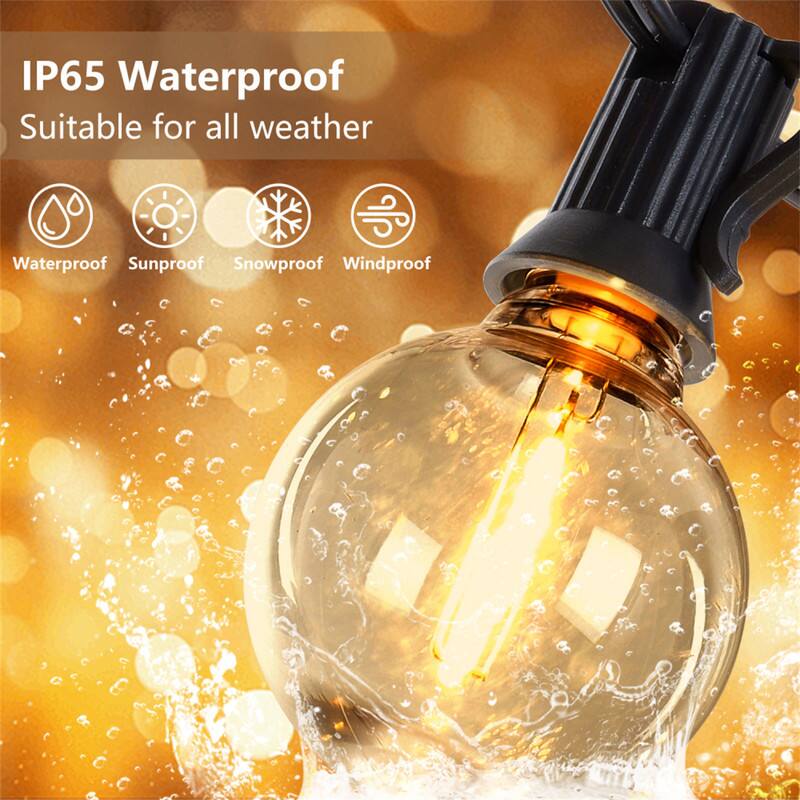 IP65 Waterproof  
Suitable for all weather  
Waterproof  
Sunproof  
Snowproof  
Windproof