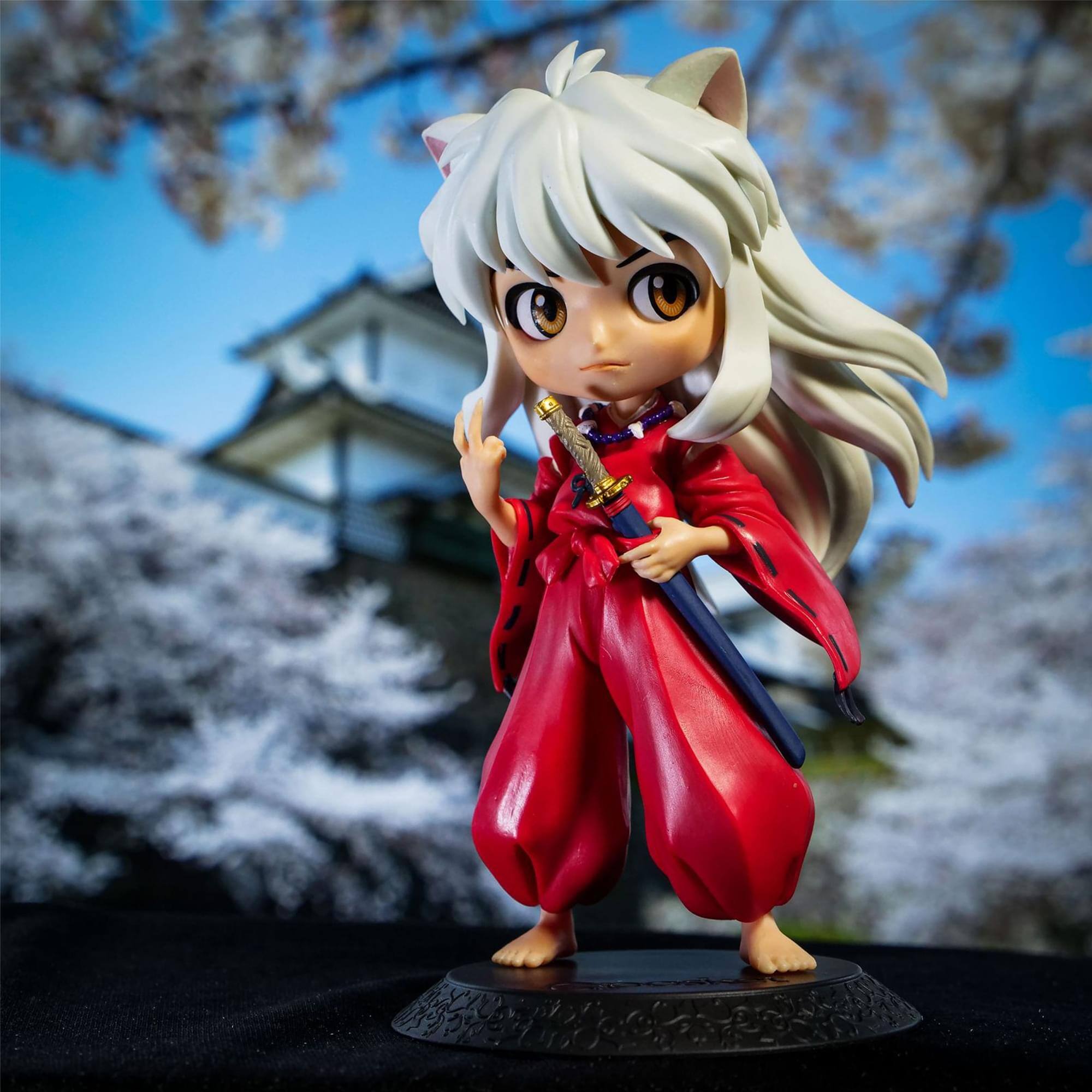 Alt View 2. Little Buddy - InuYasha Banpresto Q Posket Figure | Inuyasha Ver. A - Red.