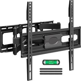 FINEAK - TV Mount with Swivel and Tilt Articulating Dual Arms, Fits Most 32-65 Inch TVs - Black