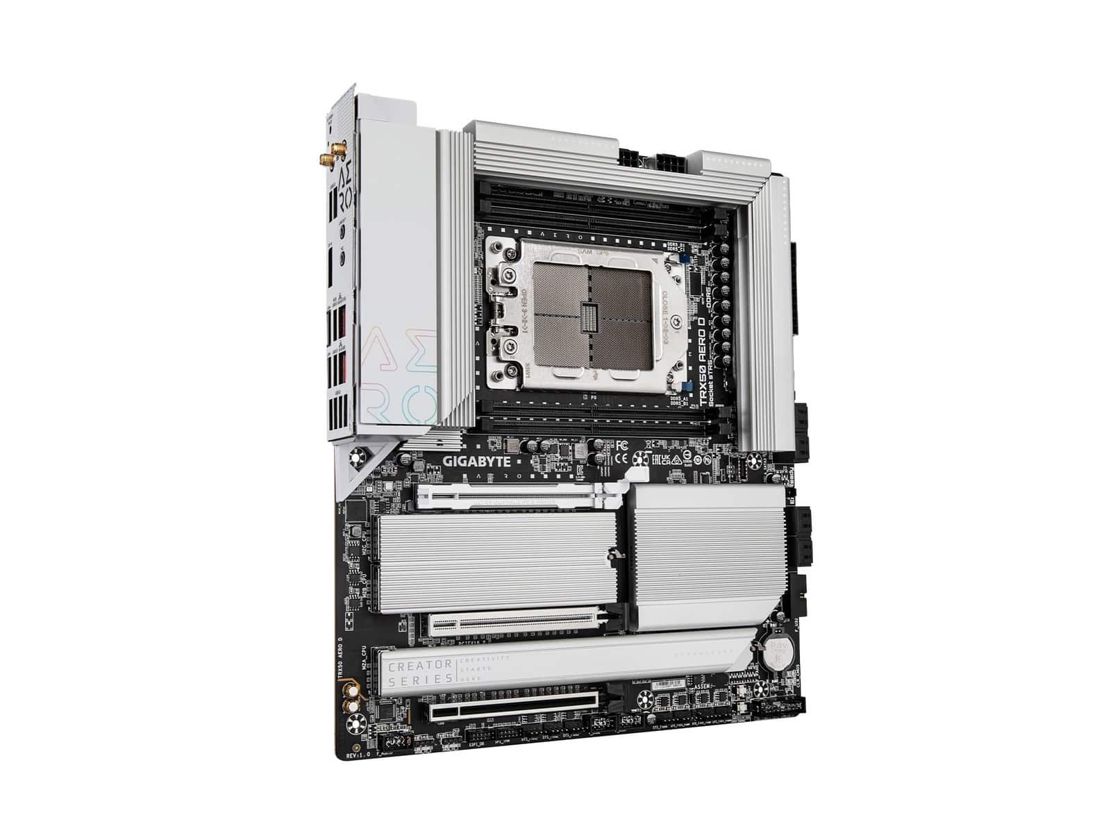 GIGABYTE TRX50 AERO D DDR5, PCIe 5.0, Wi Fi 7, 10GbE - Best Buy