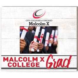 Jardine - Malcolm X College Hawks 11'' x 13'' Grad Picture Frame - White