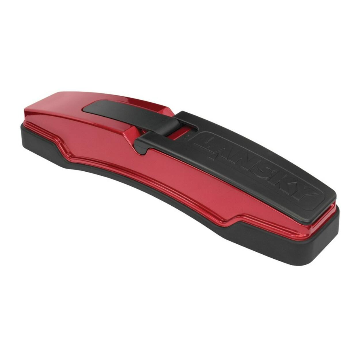 Front. Lansky - Lansky Masters Edge Red Knife Sharpener for Straight and Serrated Blades.