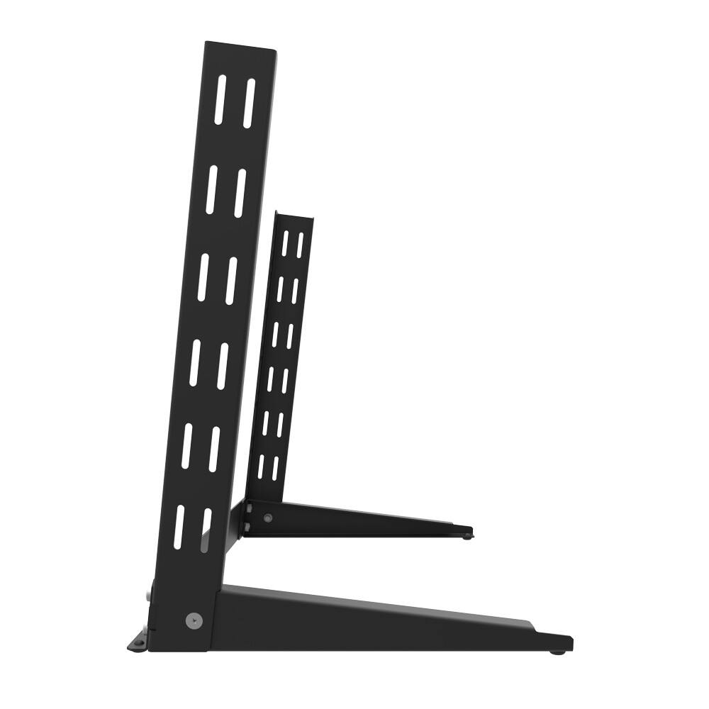 Alt View 3. RackSolutions - RackSolutions 8U 2Post Desktop Rack - Black.