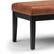 Alt View 16. Simpli Home - Lacey 43 inch Wide Contemporary Rectangle Tufted Ottoman Bench - Distressed Saddle Brown.