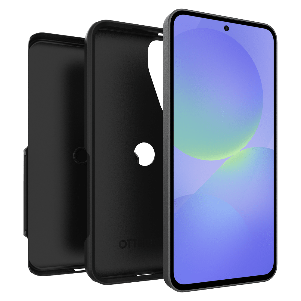 Alt View 3. OtterBox - Commuter Series Lite Case for Samsung Galaxy A36 5G - Black.