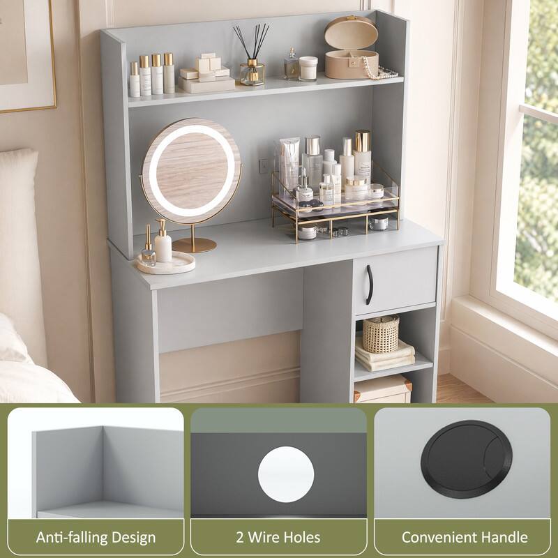 Anti-falling Design  
2 Wire Holes  
Convenient Handle