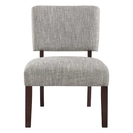 Front. OSP Home Furnishings - Jasmine Accent Chair - Speckled Charcoal.