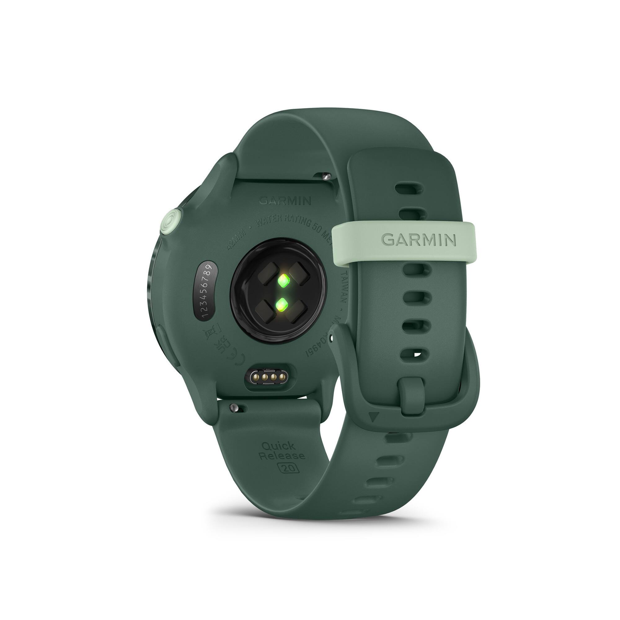 Garmin vivoactive 6 Metallic Jasper Green GPS Smartwatch and