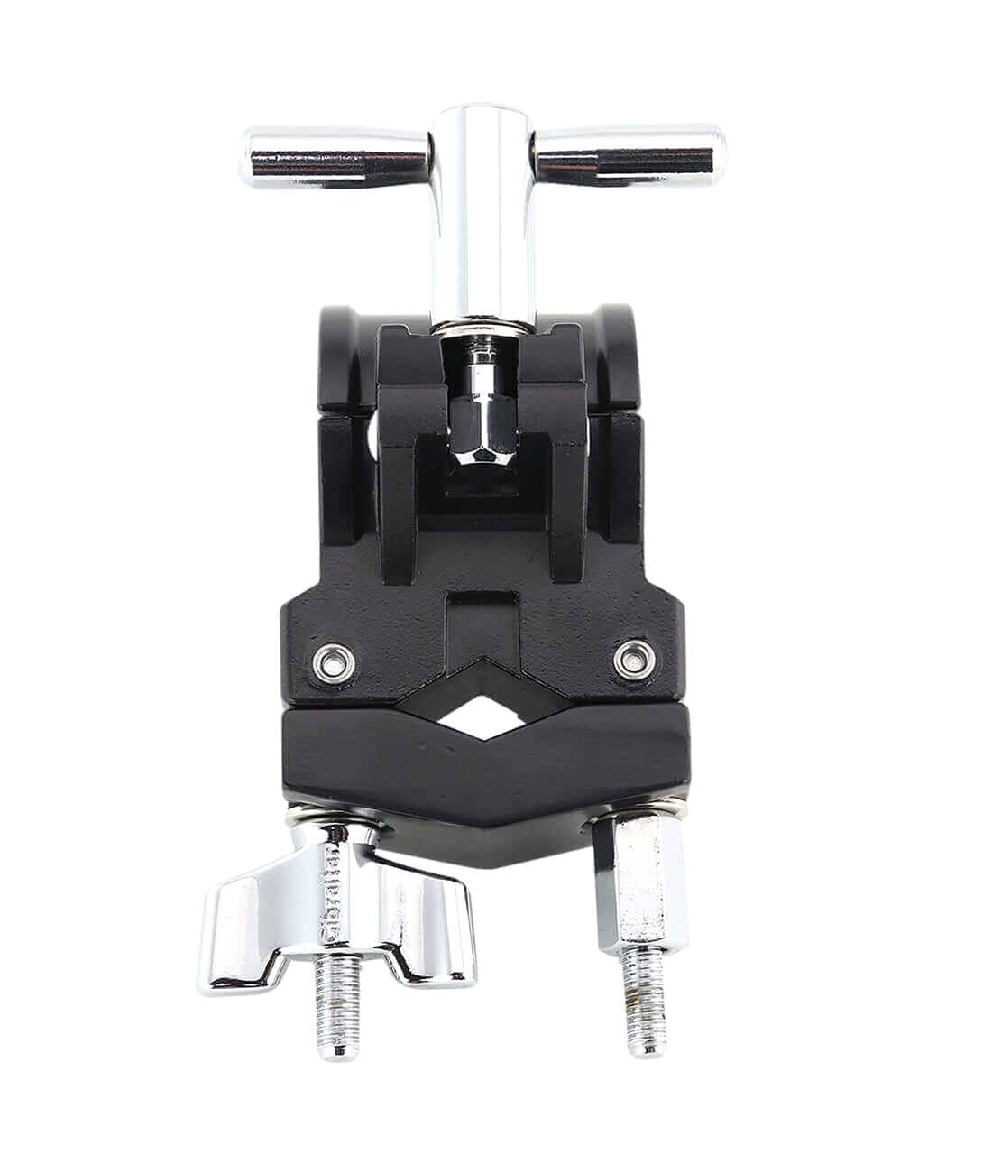 Back. Gibraltar Hardware - Power Rack Multi Clamp for 1.5-Inch Rack Bars, Mounts Toms, Cymbals, and Accessory Arms Securely to Drum Racks.