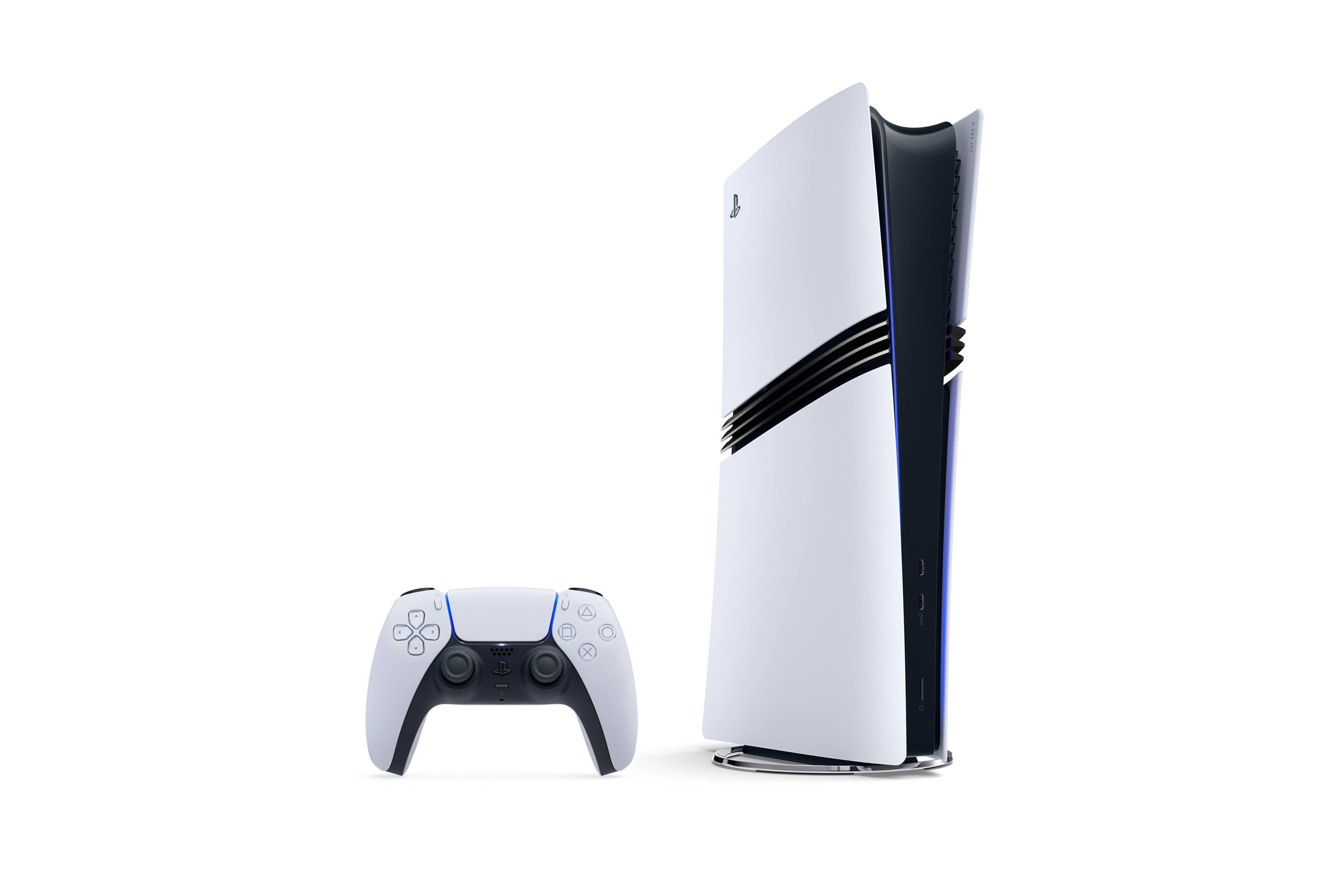 Left. Sony Interactive Entertainment - PlayStation 5 Pro Console - White.