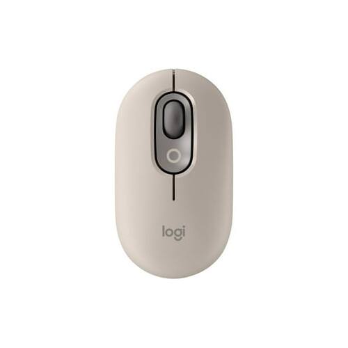 Angle. Logitech - Logitech POP Mouse, Wireless Mouse with Customizable Emojis, SilentTouch Technology, Precision/Speed Scroll - Mist - Mist.