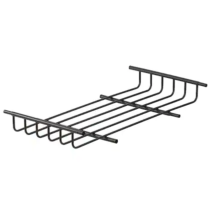 Front. Yakima - YAKIMA MegaWarrior Length Extension Up to 22 Inch for MegaWarrior Cargo Basket - Black.