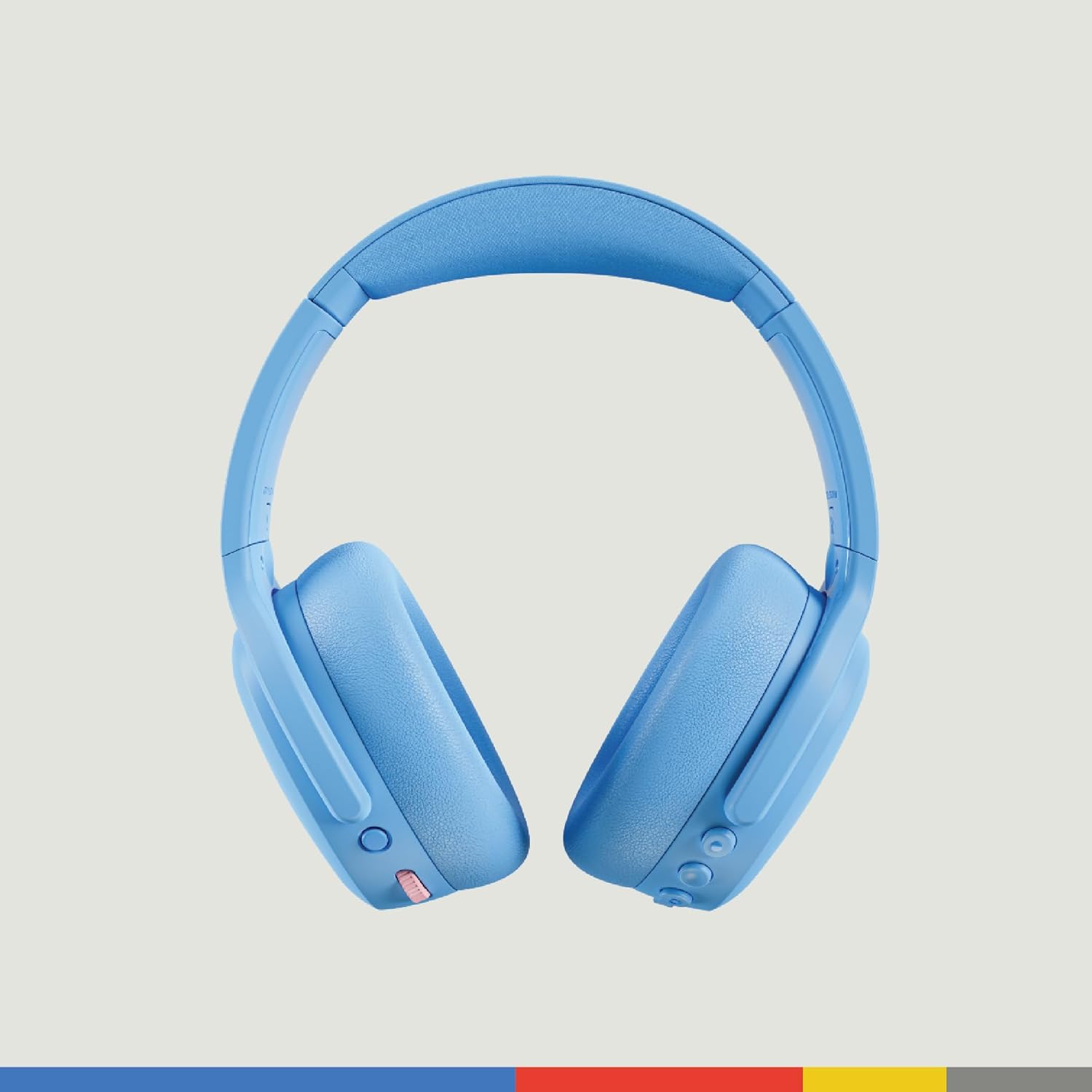 Left. Skullcandy - Crusher ANC 2 Over - the - Ear Noise Canceling Wireless Headphones - Preppy Blue.