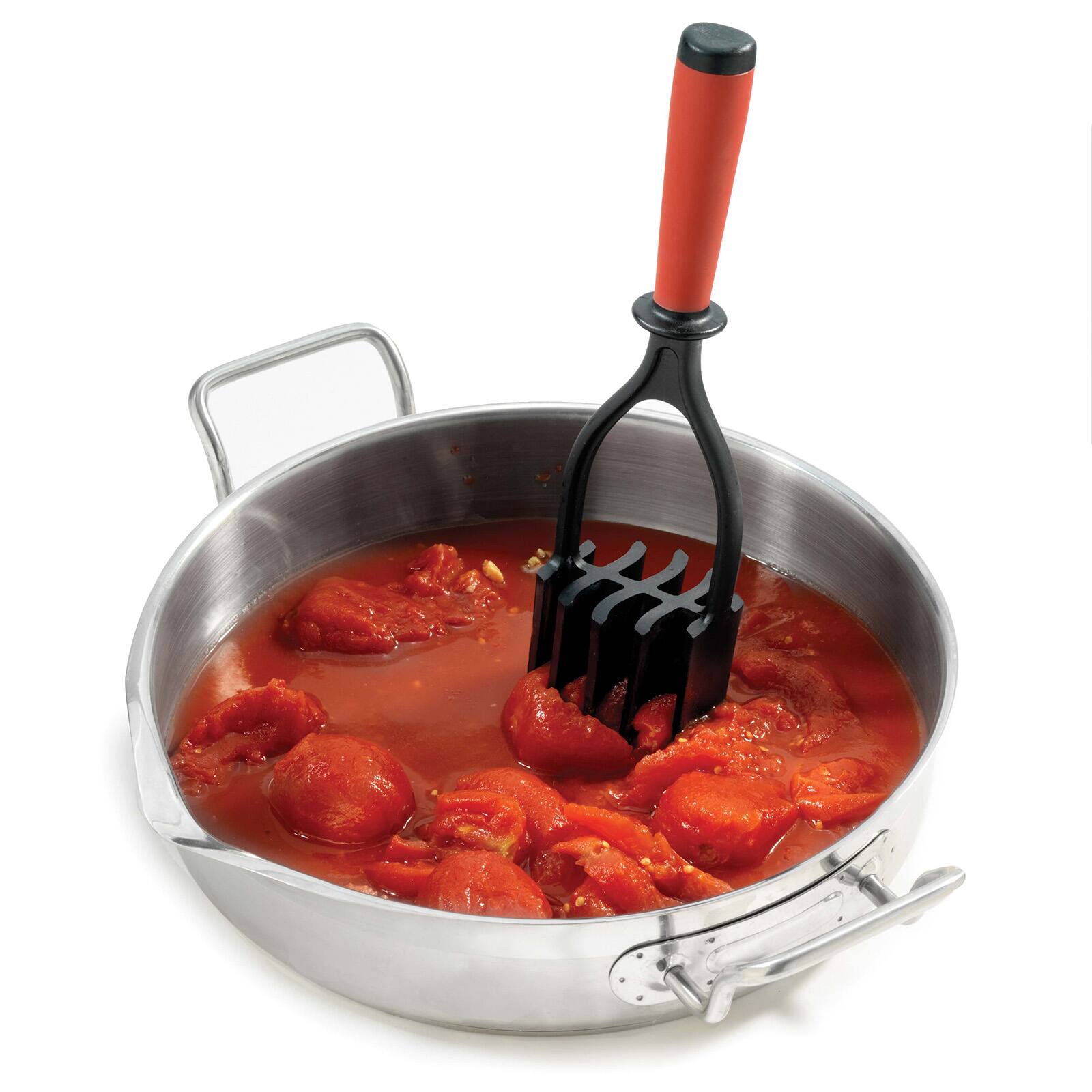 Alt View 5. Norpro - Grip-EZ Chop Stir Mash Food Chopper and Masher - Red.