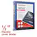 Staples Flexible Cover 3-Ring Binder
Heavy Duty
Flexible, heavy-duty plastic cover
Exterior clear view cover pocket allows for easy customization
Includes interior back cover pocket and business card holder
100 1" 1/2 Flexible cover binder
QUARTERLY REPORT