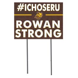 Jardine - Rowan Profs 18'' x 24'' I Chose Lawn Sign - Brown