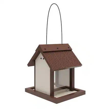 Front. New Age Pet - ECOFLEX Feathered Friends Beak Bistro Bird Feeder - RHBAF41-09.