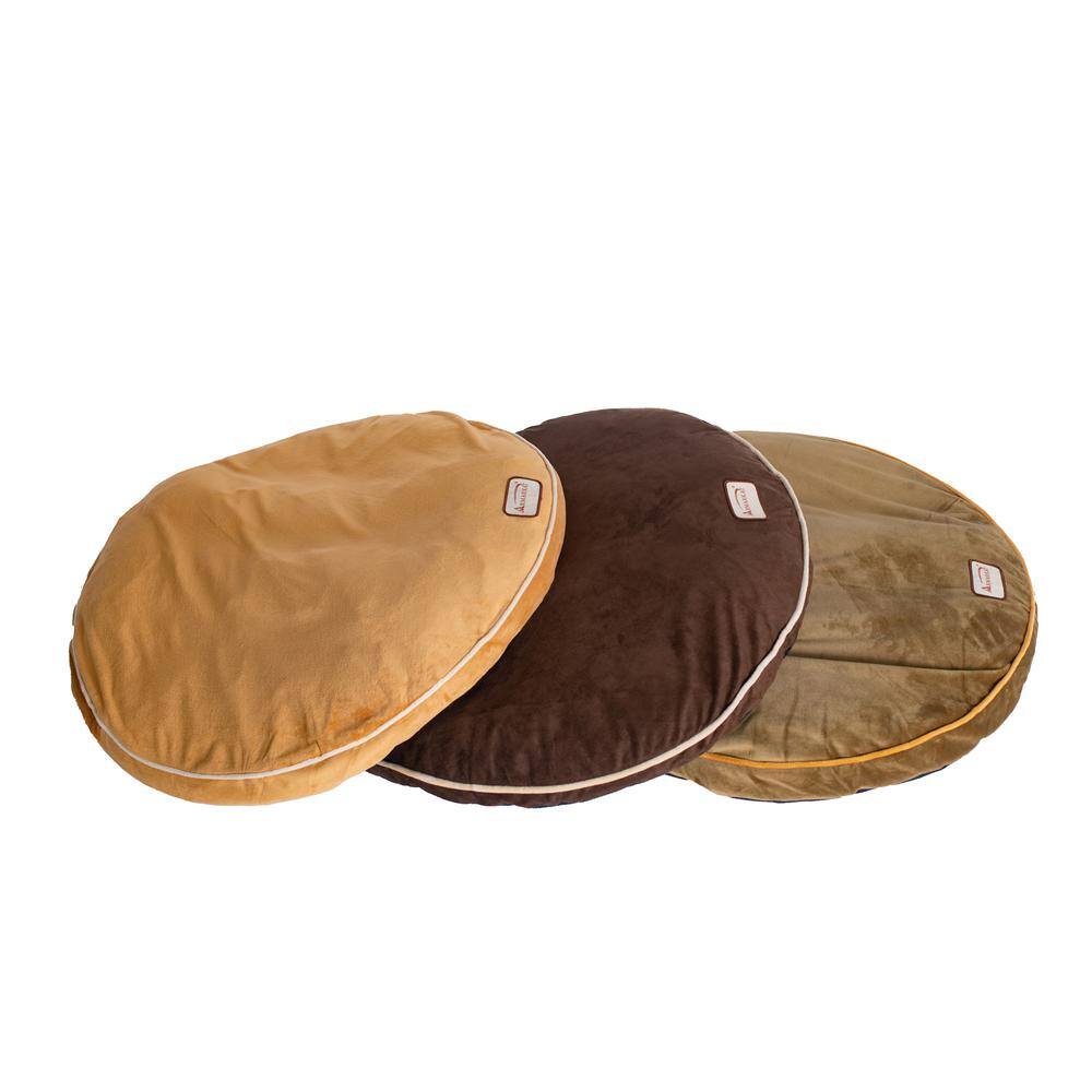 Left. Armarkat - Pet Bed Pad With Poly Fill Cushion In Sage Green - Green.