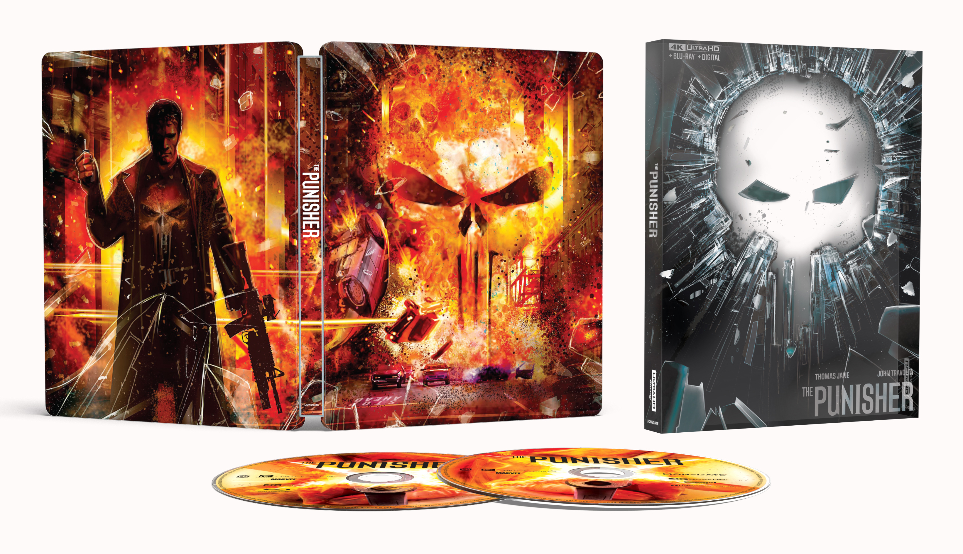 Best Buy: The Punisher [SteelBook] [Includes Digital Copy] [4K Ultra HD Blu-ray/Blu-ray] [Only @ Best Buy] [2004]