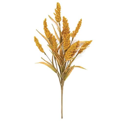 BreeBe - Golden Heather & Fall Grass Bush - 21" - Yellow