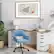 Alt View 16. CorLiving - Marlowe Upholstered Task Chair - Light Blue.