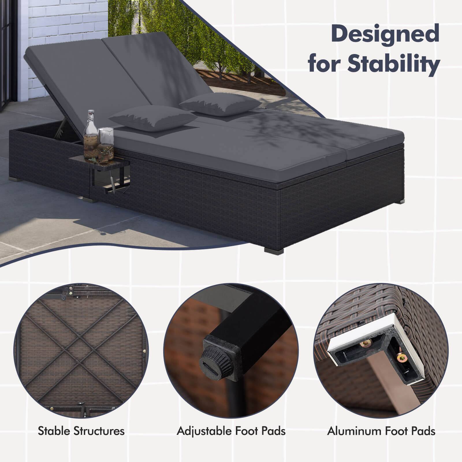 Designed for Stability

- Stable Structures
- Adjustable Foot Pads
- Aluminum Foot Pads