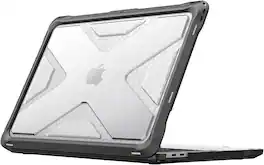 Fintie - Heavy Duty Case for MacBook Pro 13 Inch, A2338 A2251 A2289 A2159 A1989 A1706 A1708, 2016-2023, TPU Bumper, Hard Shell - Crystal Clear