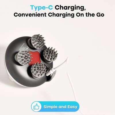 Arboleaf Electric Scalp Massager, Waterproof Head Massager for Stress Relax, Hair Massage with 8 Removable Claws, Gift Silver CM11B - Best Buy Arboleaf Electric Scalp Massager, Waterproof Head Massager for Stress Relax, Hair Massage with 8 Removable Claws, Gift Silver CM11B - Best Buy
