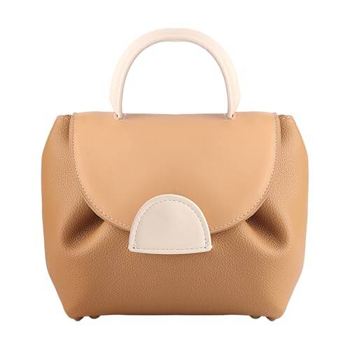 Front. Fabibe - Polene Bags For Women Women's Top-handle Handbags Top Handle Bag Designer Mini Faux Leather Shoulder - Triple-color.
