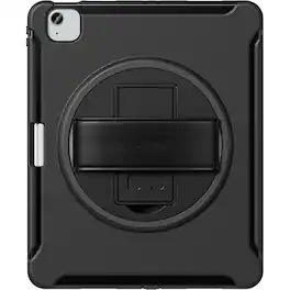 SaharaCase - Raider Series Heavy Duty Case with Hand Strap for Apple iPad Air 13" M3/M2 - Scorpion Black