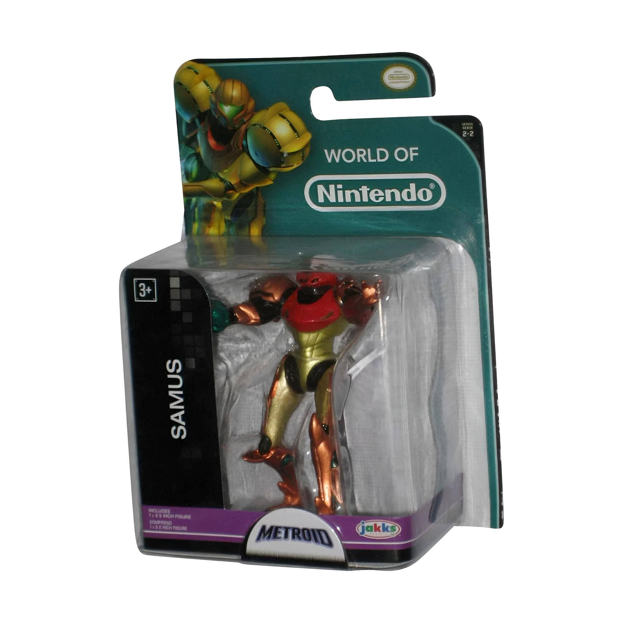 - WORLD OF Nintendo
- SAMUS
- METROID
- INCLUDES FIGURE
- 1 COLLECTIBLE FIGURE
- 1 ACCESSORY FIGURE
- 1 ACCESSORY FIGURE
- jkks
- 3+