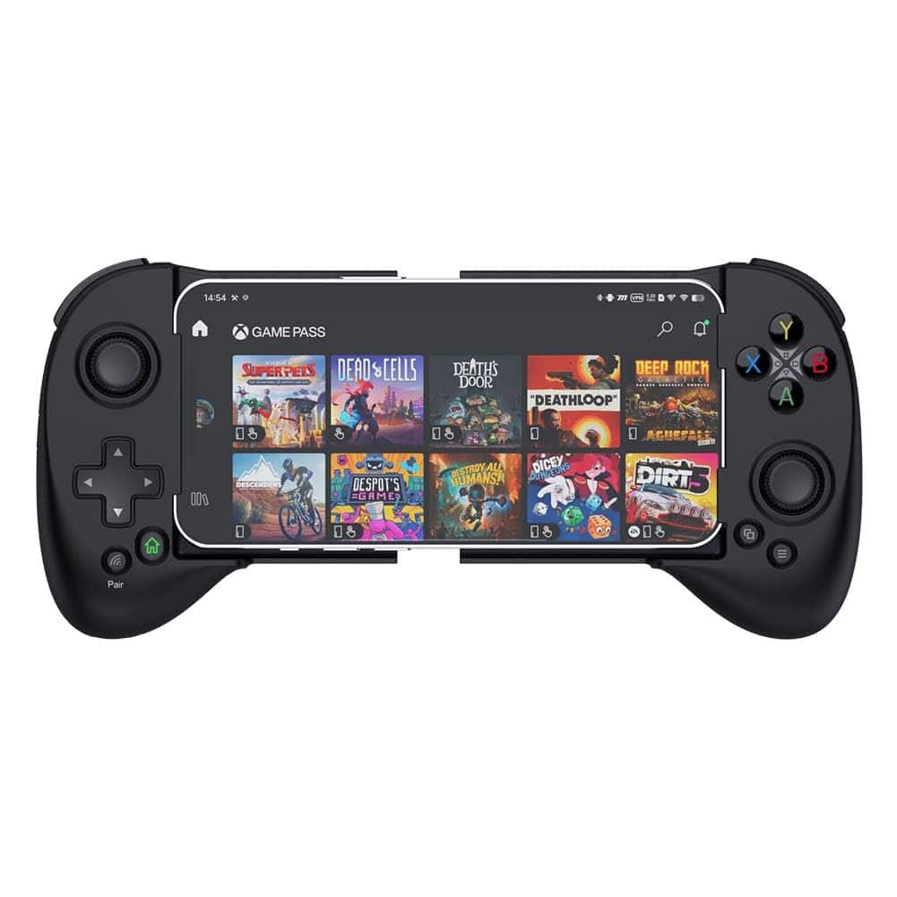 HM 1810 - Mobile Game Controller For Iphone/android With Phone Case Support Wireless Gamepad - Ps Remote Play Cloud - Black4 For iPhone&Android