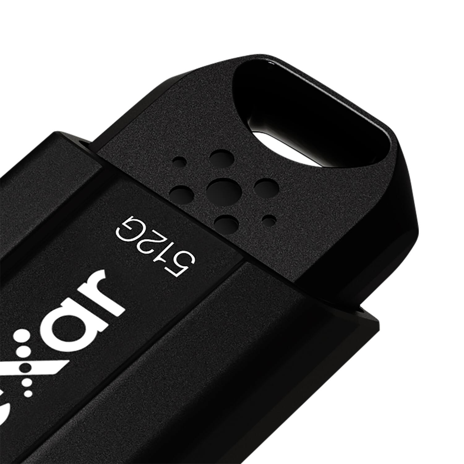 Back. Lexar - JumpDrive S80 USB 3.2 Gen 1 Flash Drive 512 GB - Black.