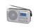 POWER SUPERSONIC FM / AM / SW1-2 PLL RADIO
AM 7.42 MHz
METER TIME/M+
POWER + VOLUME + TUNING LIGHT
SLEEP SNOOZE WAKE BAND