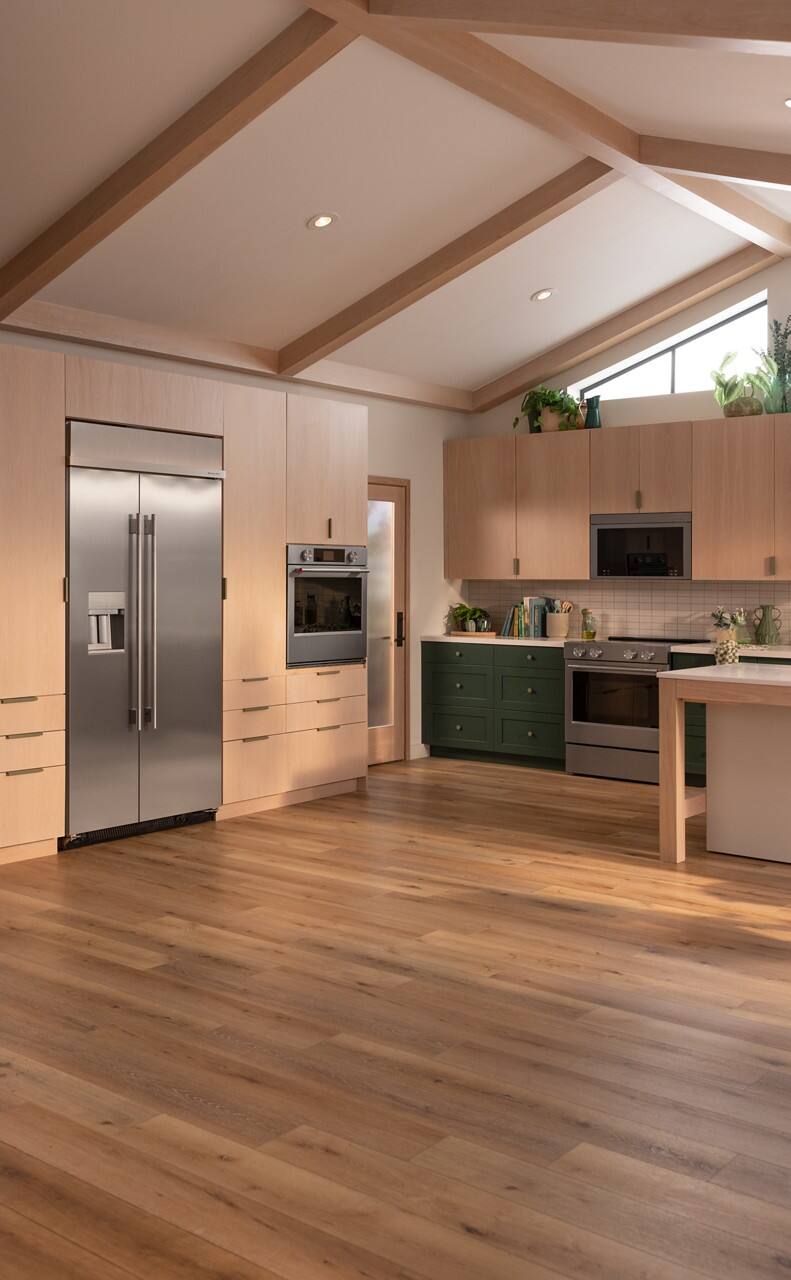 Alt View 5. KitchenAid - 25.1 Cu. Ft. Built-In Side-by-Side Refrigerator with Exterior Water and Ice Dispenser - Stainless Steel with PrintShield Finish.