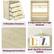 4 Wooden Drawers
2 Adjustable Storage Shelves
Waterproof Surface
Anti-tip Kits to Ensure Safety