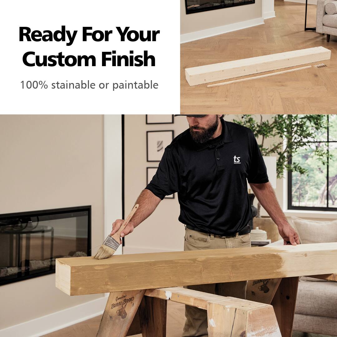 Ready For Your Custom Finish  
100% stainable or paintable