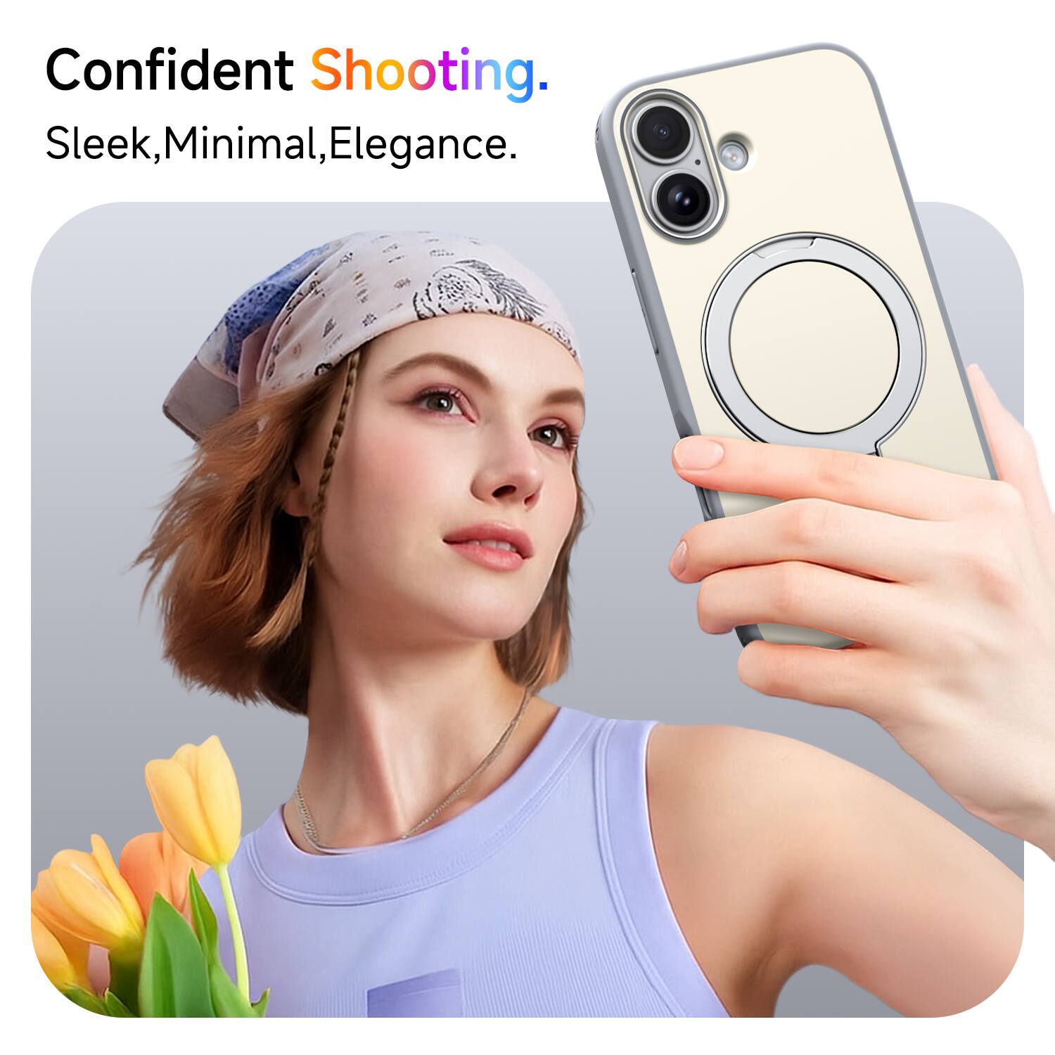 Confident Shooting. Sleek, Minimal, Elegance.