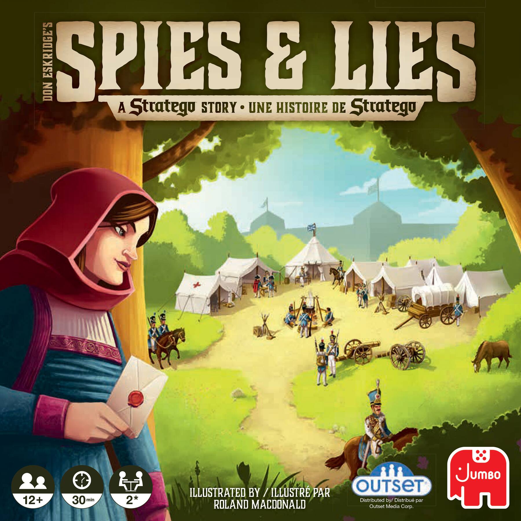 Eskridge's Spies & Lies: A Stratego Story - Une Histoire de Stratego (12+ / 30 min)