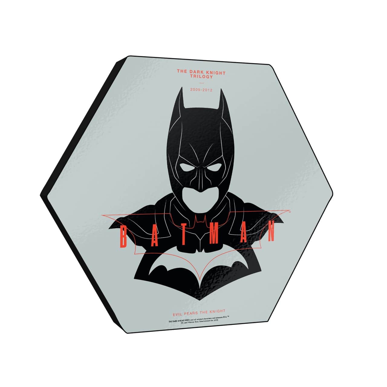 Trend Setters - Batman 85th Anniversary (Batman The Dark Knight Trilogy) KNEXAGON Wood Print - Multicolor