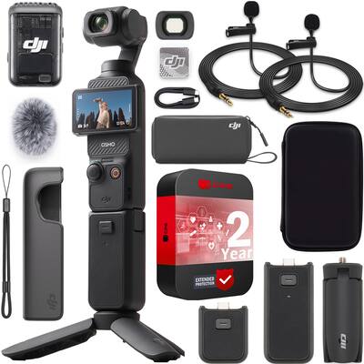 DJI Osmo Pocket 3 Creator Combo 3 Axis Stabilized 4K Gimbal DJI Osmo Pocket 3 Creator Combo 3 Axis Stabilized 4K Gimbal
