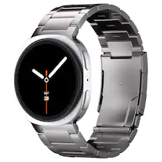 Front. Ultra Supply Co - Titanium Band for Galaxy Watch 9 / Watch 8 / Watch8 Classic - Silver.