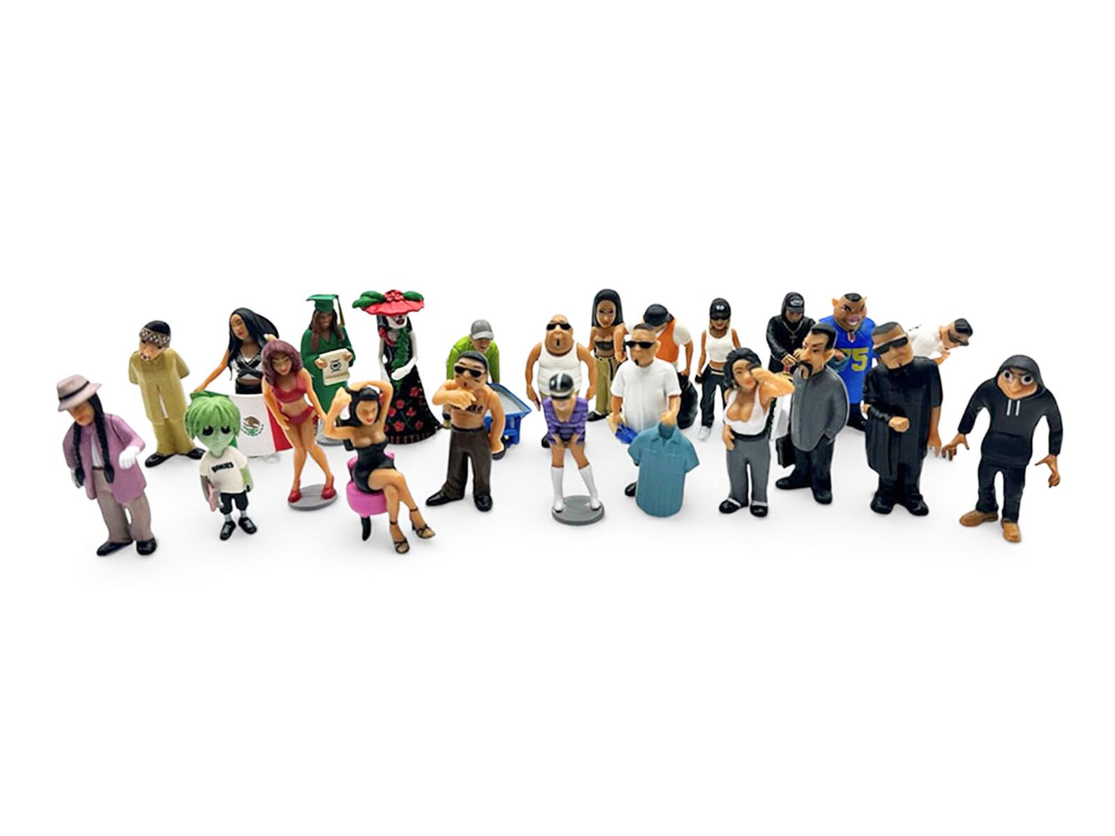 Alt View 2. Homies - "Homies" Set of 26 Figures Series 15 Limited Edition to 2500 Pieces Worldwide by Homies.